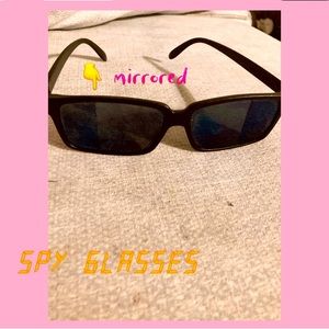 I’m selling spy glasses that have mirrors on the side so you can see behind you